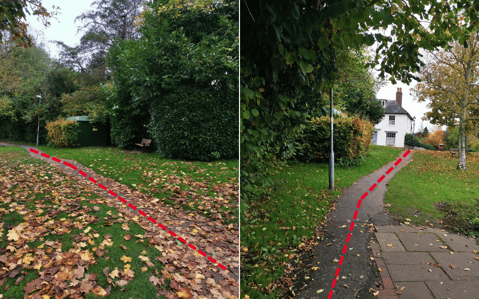 Paving work to be done from Chichester Road